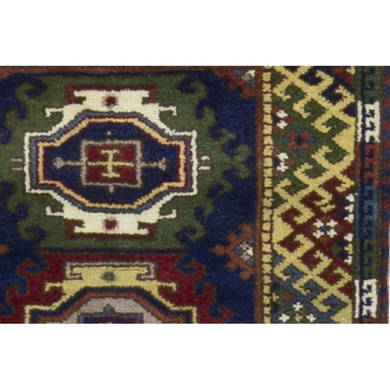 Kazak Wool Oriental Area Rug