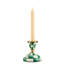 Emerald Check Short Candlestick