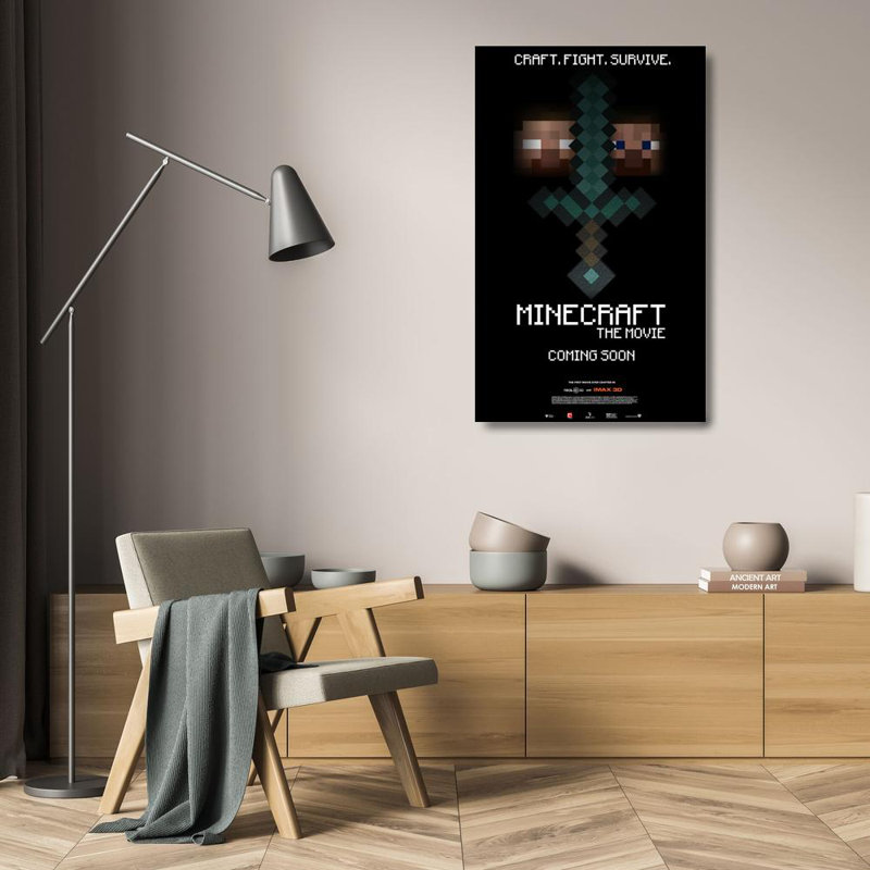 Minecraft, 24" H x 15" W