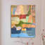 Art mural Mid-Century moderne en toile pour salon-726582021-726582022