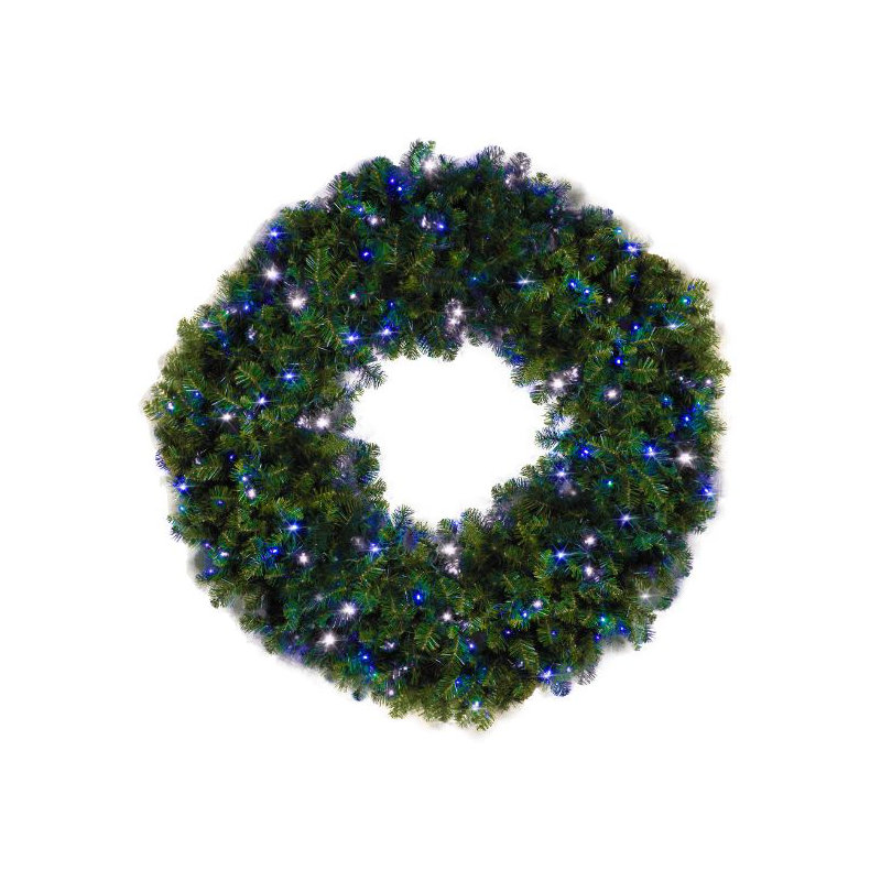Couronne de verdure dynamique RVB 72 po