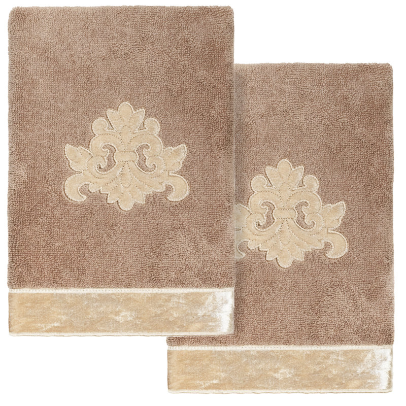  100% Turkish Cotton Hand Towel, Cocoa