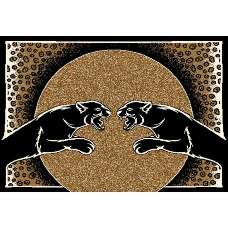 Tapis Zone Modern Safari, Rectangle 3 pi 7 po x 5 pi 6 po