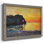 «Etretat, Cliff Of Aval, Sunset, 1885», reproduction d'art sur toile