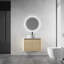 Meuble-lavabo mural 30 po avec lavabo d'art en céramique et 2 portes à fermeture en douceur-340509412