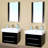 Pathard 48.5'' Double Bathroom Vanity with Ceramic Top