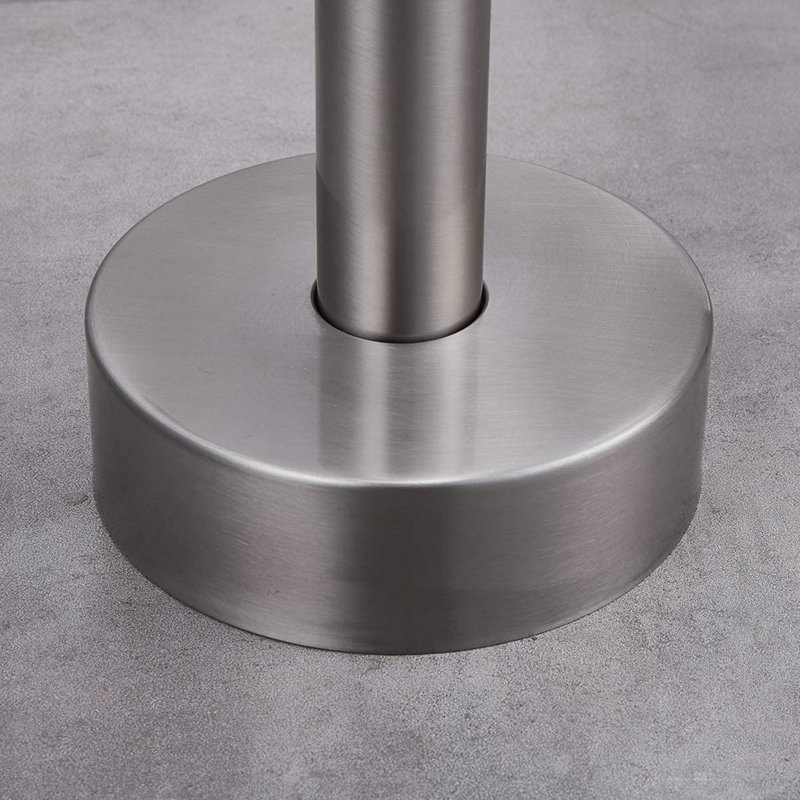 Floor Tub Filler with Diverter, Brushed Nickel