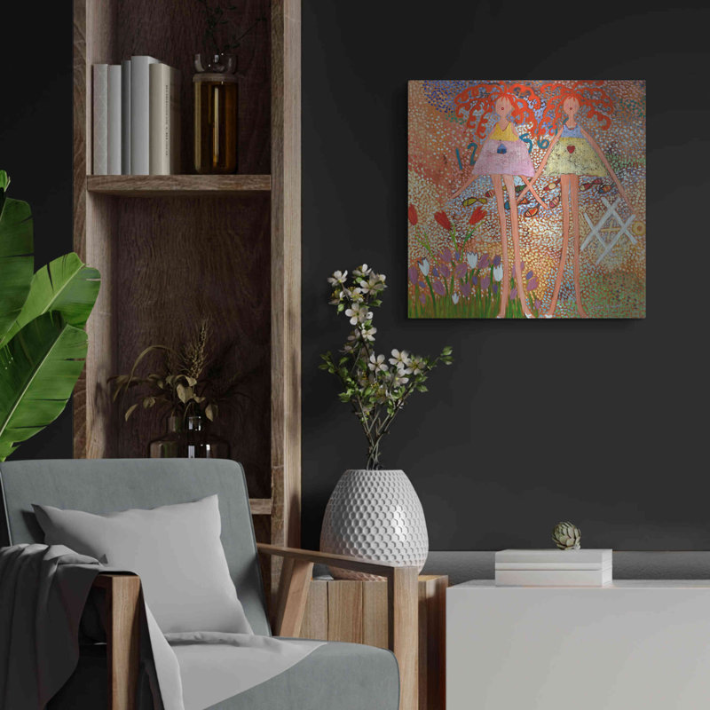 «Across The Universe» par Caroline Benchérit, H 24 po x l 24 po