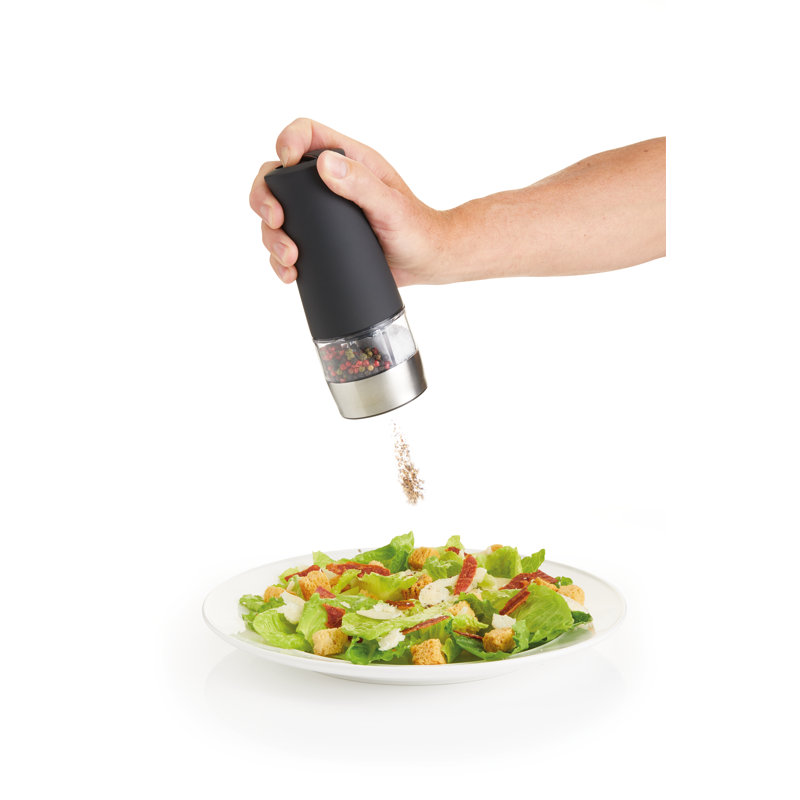 Brand Battery Powered Two -in-1 Salt & Pepper Combination Mill