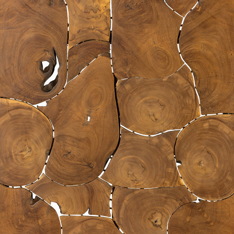 Teak Root 65'' Rectangular Outdoor Coffee Table