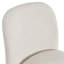Chaise rembourrée moderne en tissu neutre à dossier courbé-696817101-696817103