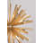 12 - Light Gold Crystal Pendant
