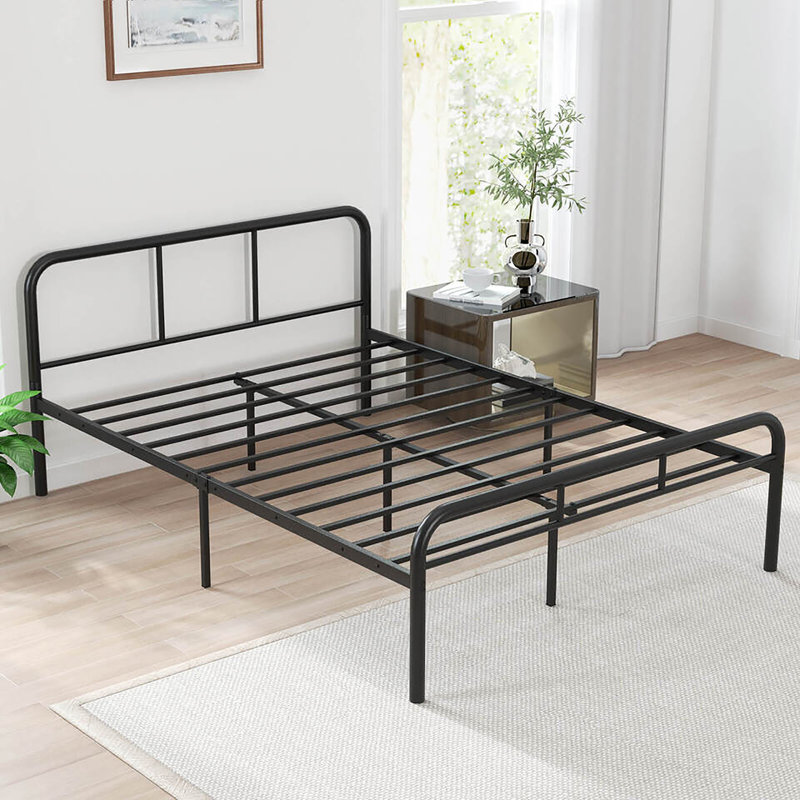 Rangement sous-matelas pour lit simple en métal Latitude Run®, Double