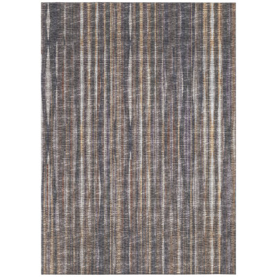 Haruko Washable Striped Indoor / Outdoor Rug