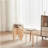 Set of 4 Stackable Stools, Stackable Bentwood Stools, Round Backless Chairs for Dining Room, Kitchen, Classroom-1472874254