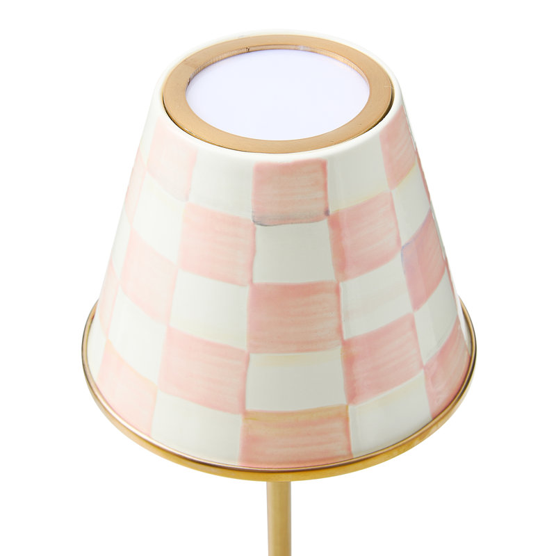 Lampe de table à DEL Rosy Check