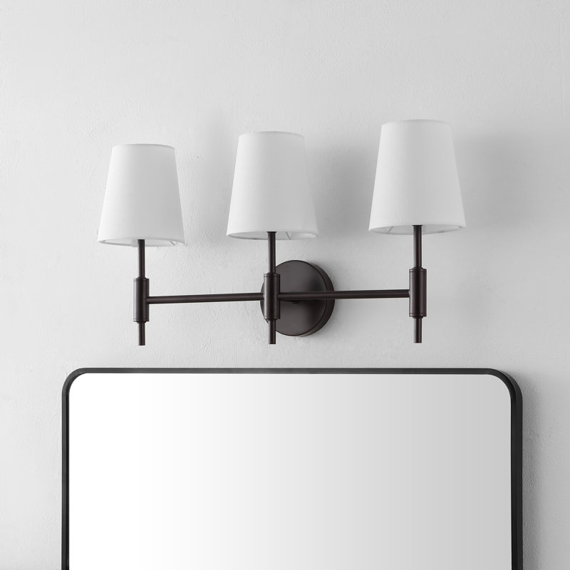 Mabifa Armed Sconce, Black