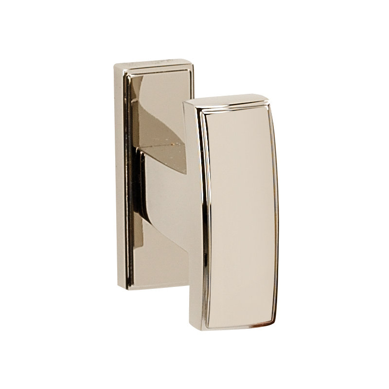 Arch Robe Hook, Polished Nickel