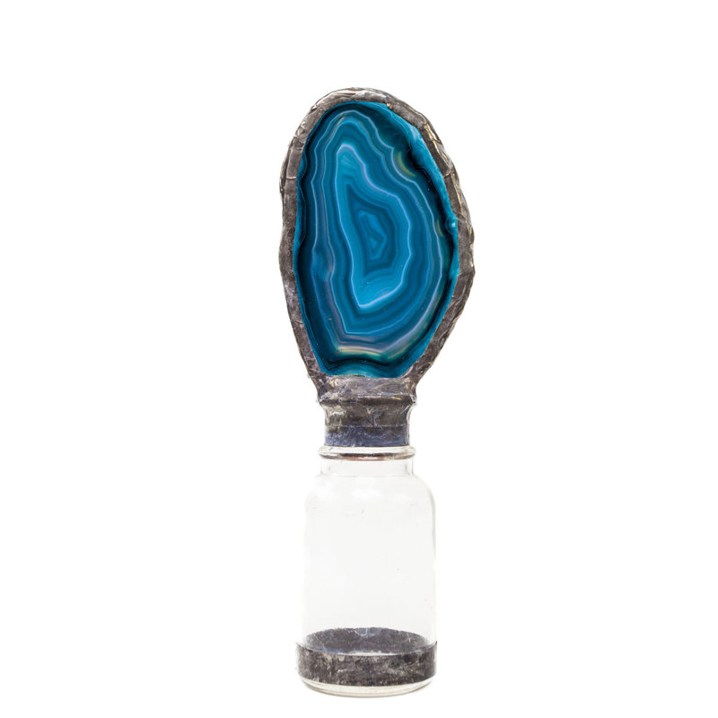 Agate Handmade Crystal Decorative Bottles