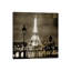 Paris At Night In Sepia by Kate Carrigan - Print on Canvas-69443101-101339427