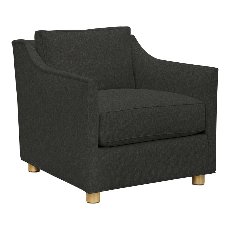 Chaise 33,5 po Newlin, Perigold Aspen flanelle gris anthracite