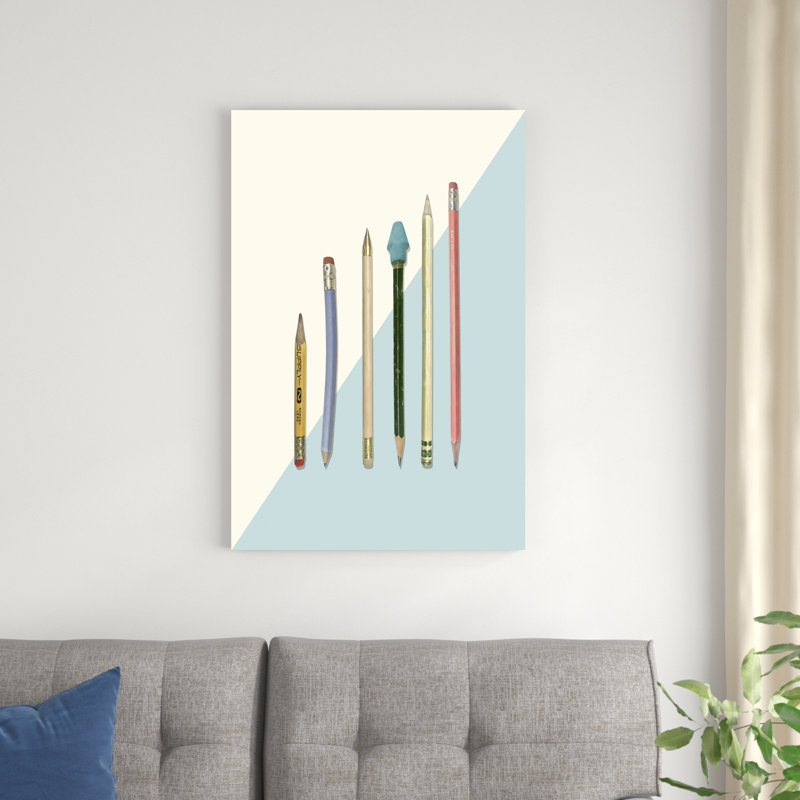 " School Study I " by Thomas Brown Painting Print, 36" H x 24" W x 1.25" D