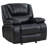 Elodie Black Upholstered Glider Recliner Chair-1026537431