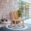 Claris Outdoor Teak Dining Side Chair