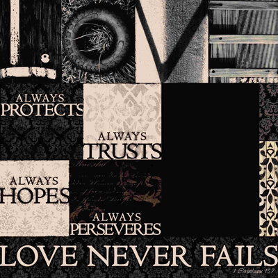 " Love Never Fails "