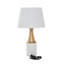 Lampe de table blanche 21 po