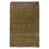Hand Knotted Wool Area Rug in Multi