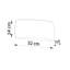 Robertsdale Ceramic Flush Mounted Sconce-62399222