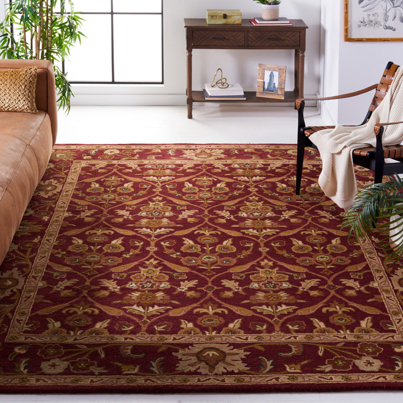 Tapis oriental en laine touffeté à la main Dunbar, Rectangle 9 pi 6 po x 13 pi 6 po