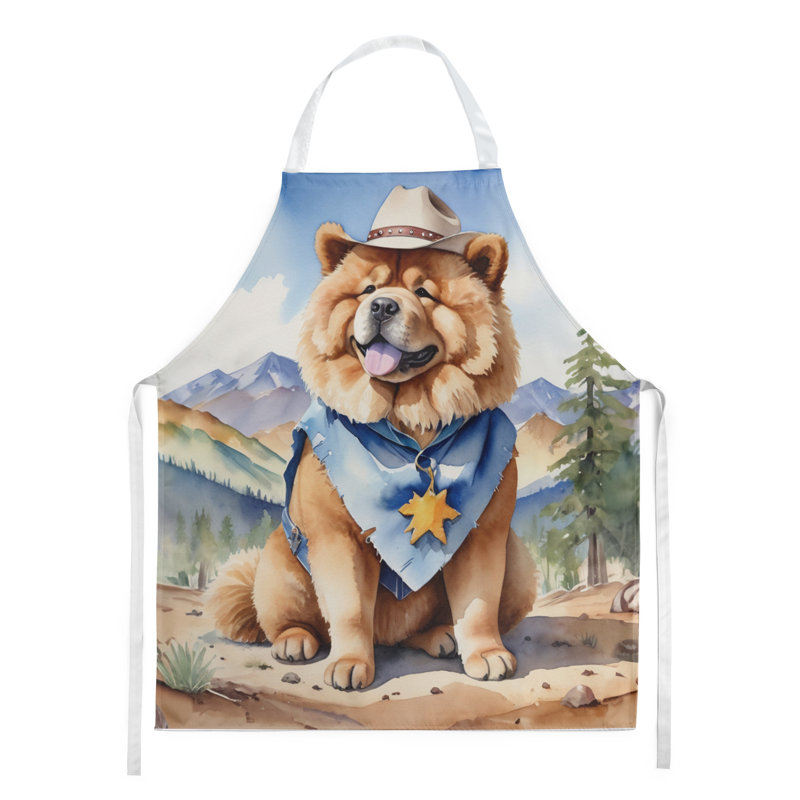 No Pattern Bib Apron