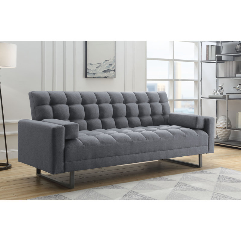 Adjustable Sofa, Grey Fabric