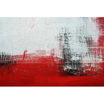 Paint On Metal Surface by Antova - Wrapped Canvas Print