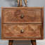Reubens 45cm W Solid Wood Bedside Table
