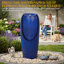Fontaine sur pied en céramique surdimensionnée de 32 po de hauteur surdimensionnée 32 po