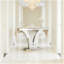 Console en V avec miroir et table d'appoint en forme de couloir | Idée de cadeau