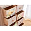 Nola Solid Wood 52cm W 8 - Drawer Chest of Drawers