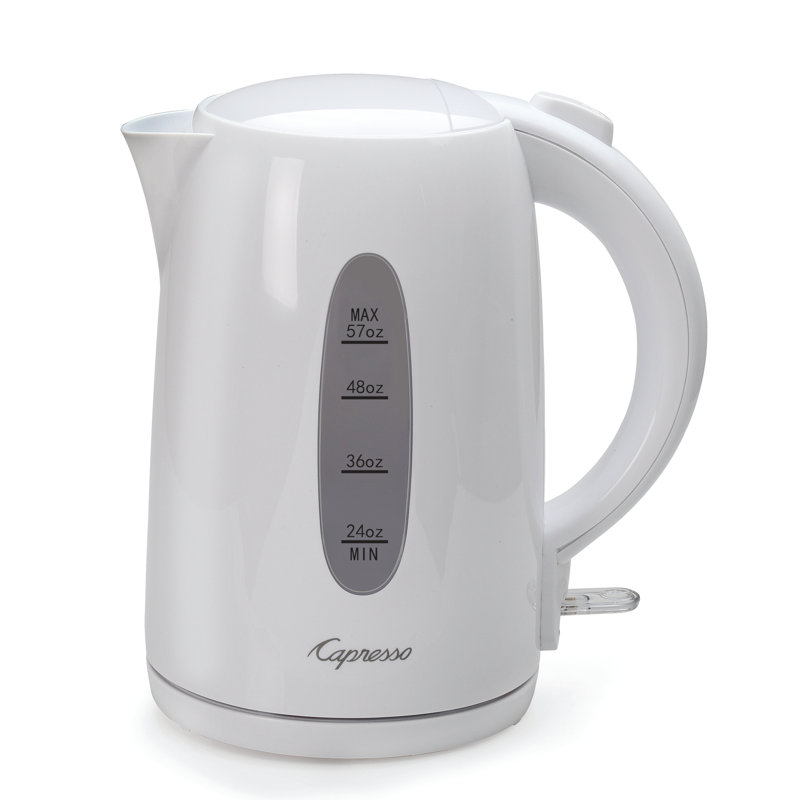 Capresso Large Electric Water Kettle, White