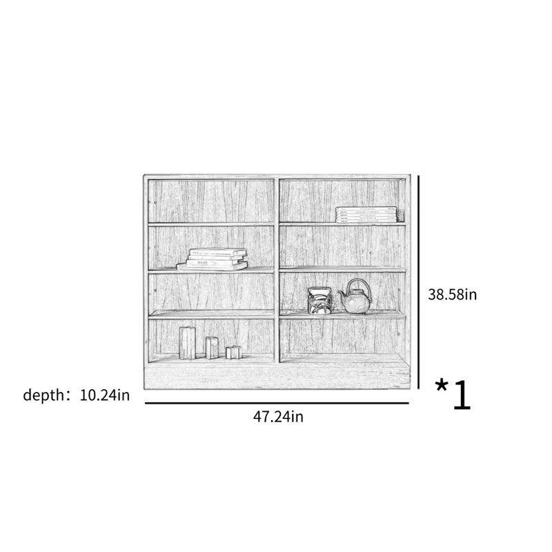 Petite armoire d'appoint rétro