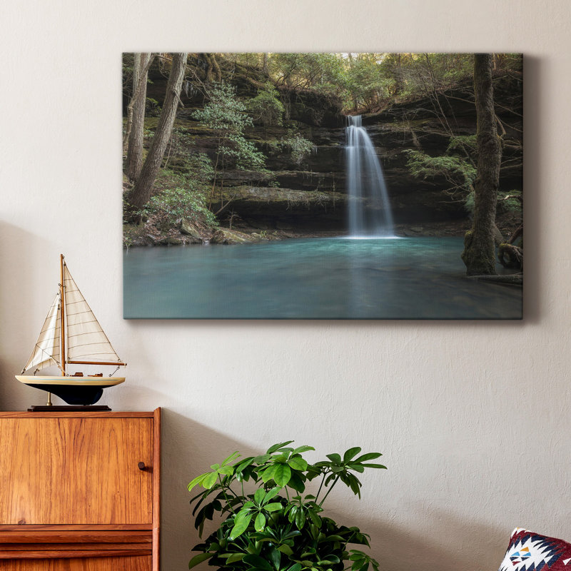" Crystal Blue ", 48" H x 32" W x 1" D