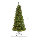 Lighted Artificial Christmas Tree