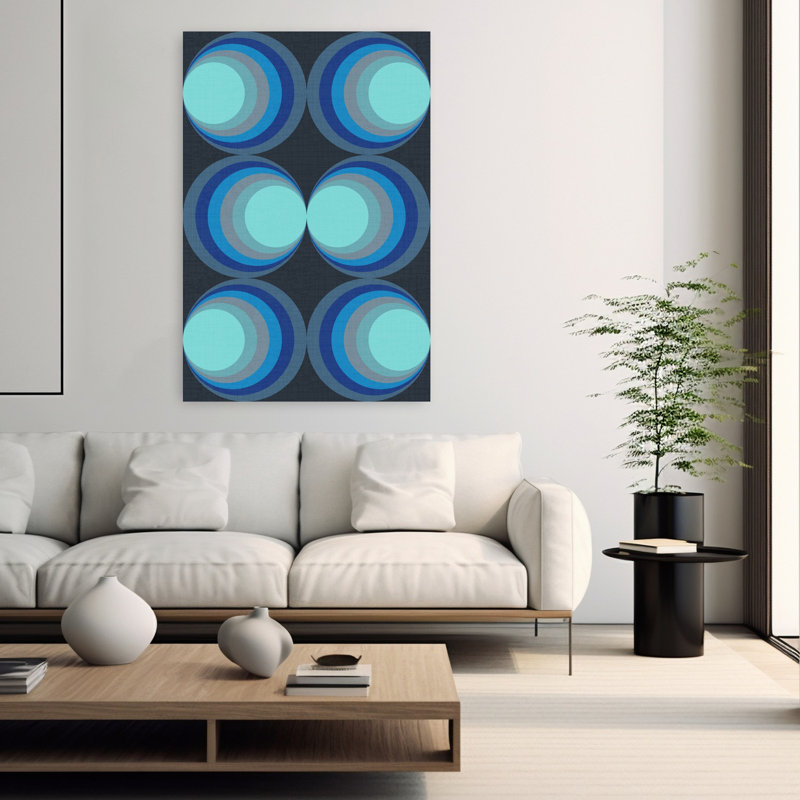 Art contemporain, art mural minimaliste géométrique audacieux, H 60 po x l 40 po