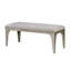 Banc rembourré flanelette Isidore