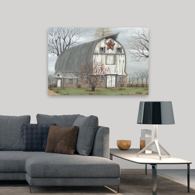 Rustique, grange, rustique, abstrait, paysage contemporain, art architectural