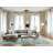 Oriental Green/Ivory Area Rug-2103374773