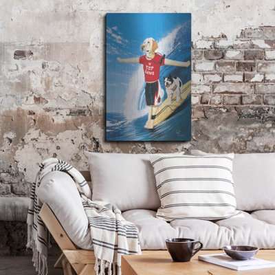 Red Barrel Studio® «Top Dawg» par Scott Westmoreland, art mural en métal
