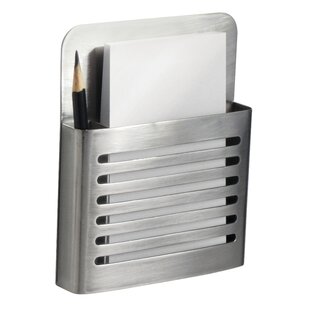 Brushed Aluminum 3x3 Memo Pad Holder Business Accessories